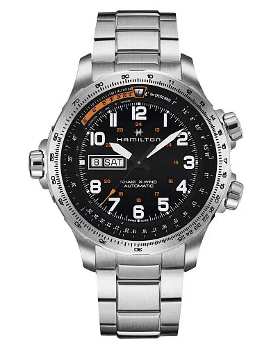 Hamilton Khaki Aviation X Wind Day Date Auto H77755133